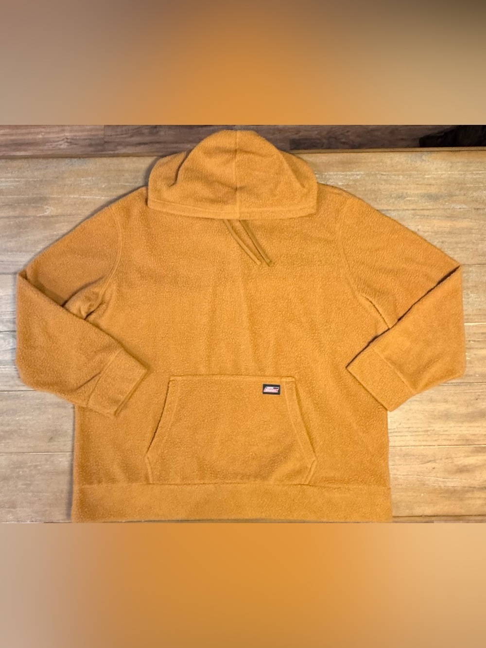 Dickies Men's Sherpa Hoodie in Mustard Gold #144
